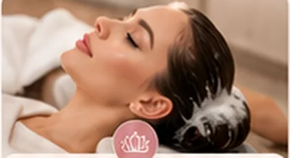 Relaxing head spa